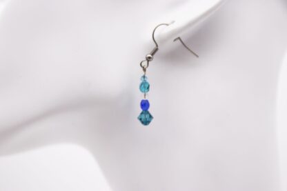 Schmuckset Blaue Kristalle – Bild 3
