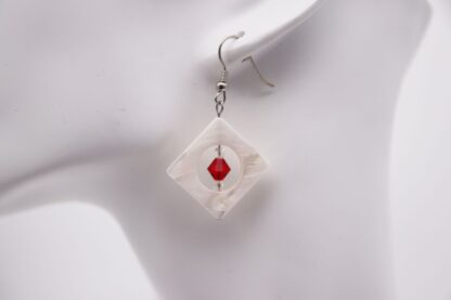 Schmuckset aus Muschelperlen und Swarovski-Kristallen – Bild 3