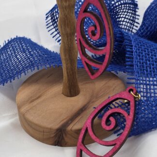 Linsenform Spirale pink