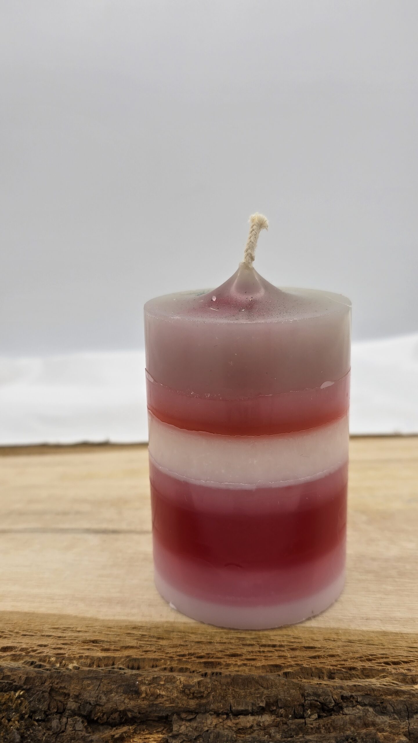 Kerze rund mehrfarbig Nr.12