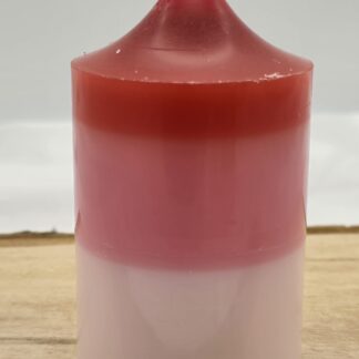 Kerze rund mehrfarbig Nr.17