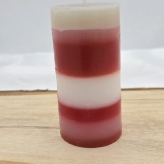 Kerze rund mehrfarbig Nr.23