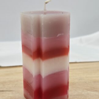 Kerze extravagant mehrfarbig Nr.28