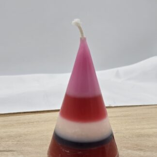 Kerze Kegel mehrfarbig Nr.32