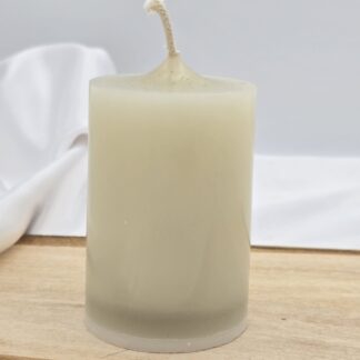 Stumpenkerze weiss 8,5cm