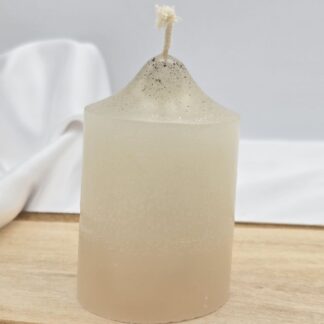 Stumpenkerze weiss 7,5cm