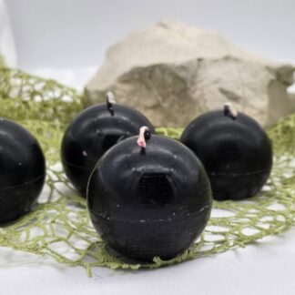 Kugelkerzenset schwarz