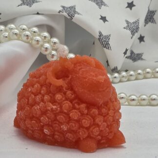 Kerze Schaf orange