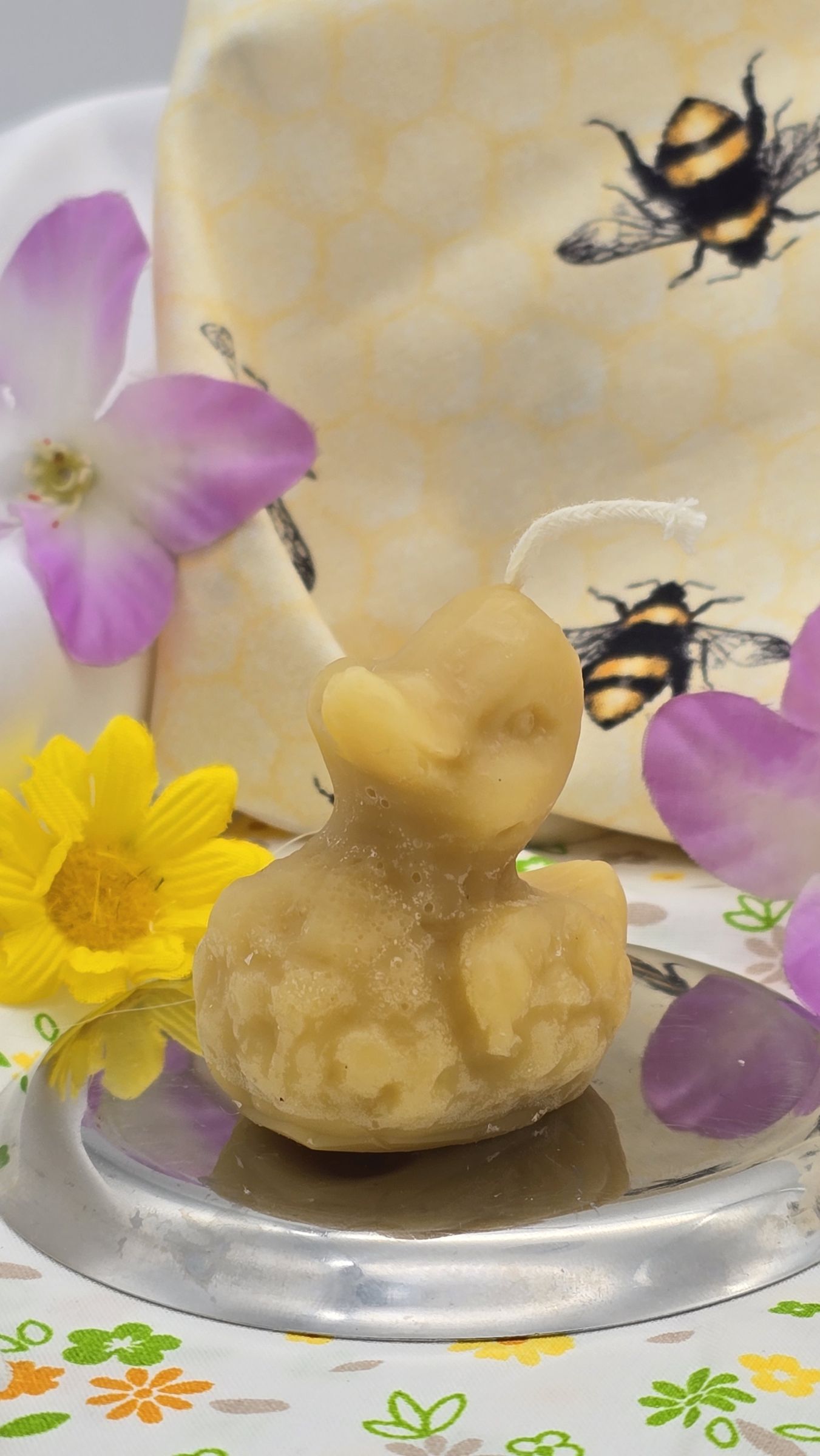 Bienenwachskerze Ente