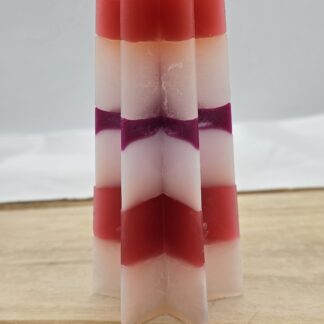 Kerze Stern mehrfarbig Nr.40