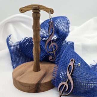 Notenschlüssel lila