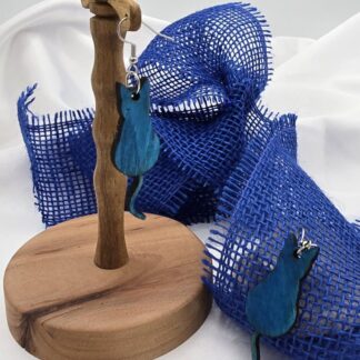 Katze von hinten petrol