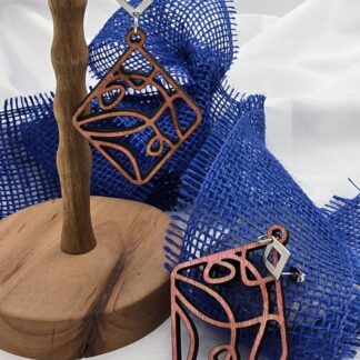 Raute Schlingen rose