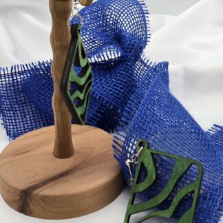 Rechteck Welle grün