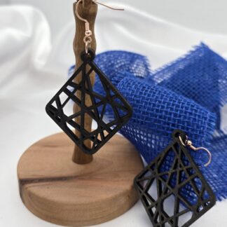 Rechteck Netz schwarz