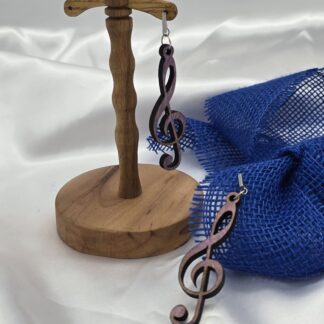 Notenschlüssel lila