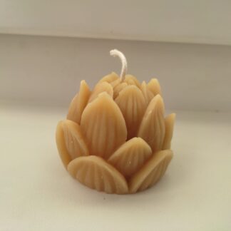 Bienenwachskerze Lotusblüte