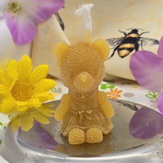 Kerze Teddybären Mädchen