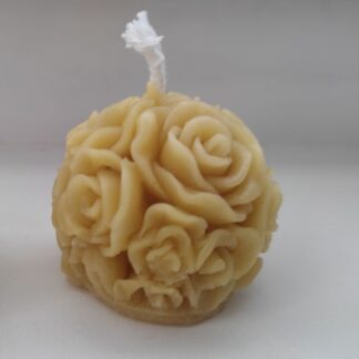 Bienenwachskerze Blütenkugel