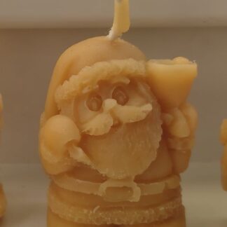 Bienenwachskerze Weihnachtsmann