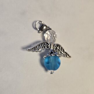 Schutzengelchen Charm türkis