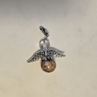 Schutzengelchen Charm Steinperle