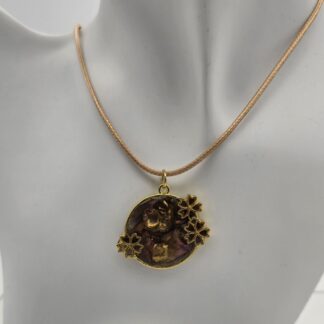 Kette Blüten rose-gold